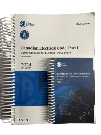 Canadian Electrical Code, Part 1 Safety Standard For Electrical Installations 2024 26th Edition