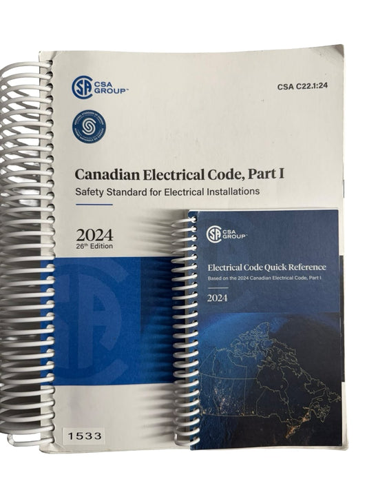 Canadian Electrical Code, Part 1 Safety Standard For Electrical Installations 2024 26th Edition