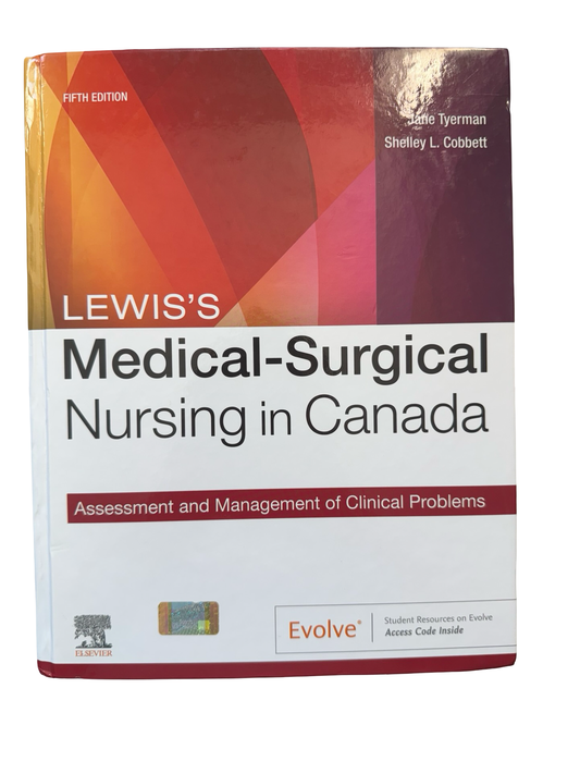 Medical Surgical Nursing in Canada