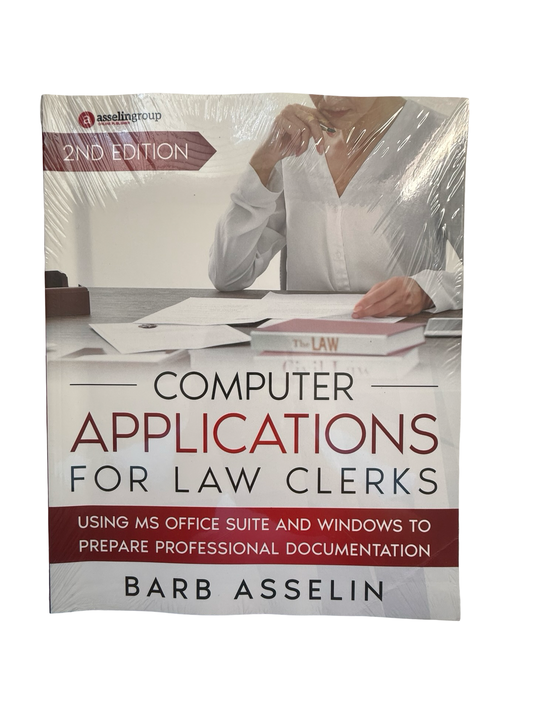 Computer Applications for Law Clerks