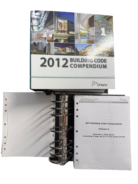 Building Code Compendium 2012 vol 1 and 2