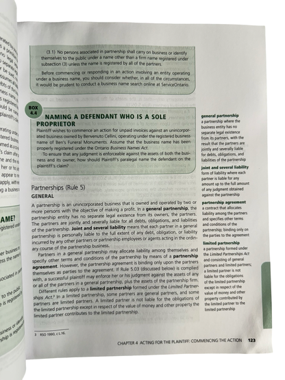 Small Claims Court PROCEDURE AND PRACTICE Fifth Edition