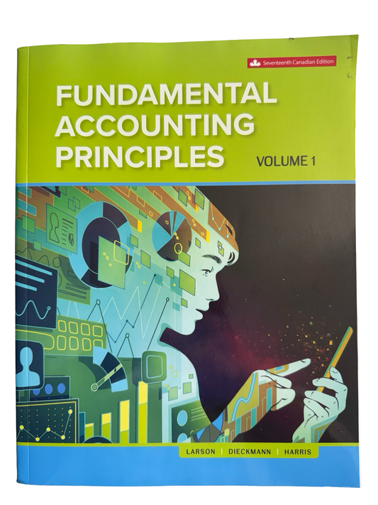 FUNDAMENTAL ACCOUNTING PRINCIPLES Volume 1, Seventeenth Edition