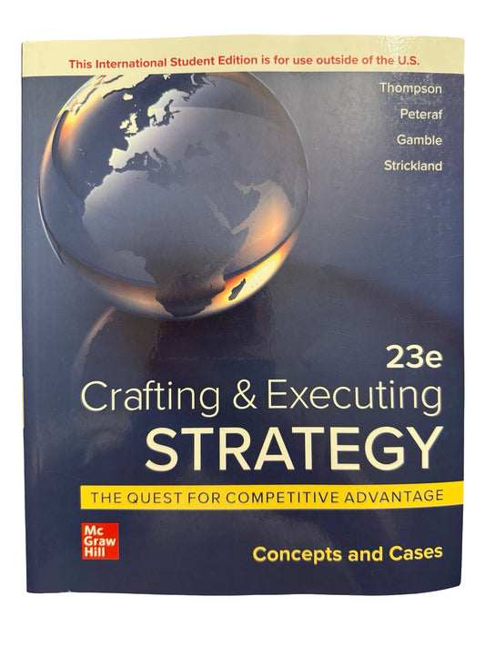 Crafting and Executing STRATEGY 23e