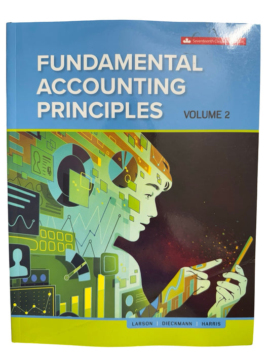 Fundamental Accounting Principles Volume 2 Seventeenth Edition