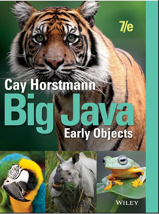 Cay Hornstmann Big Java Early Objects- 7th Edition